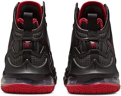 Nike Lebron XIX (Big Kid) Black/Black/University Red 6.5 Big Kid M | Image 2