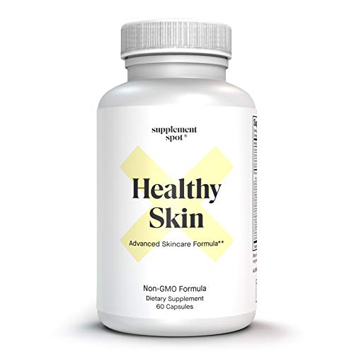 Healthy Skin Anti-Aging Skin Supplement W/Hyaluronic Acid, Trans Resveratrol, Collagen & Alpha Lipoic Acid – Anti Wrinkles Supplements Protects, Rejuvenates & Increases Skin Elasticity (60 Capsules) #TOP17