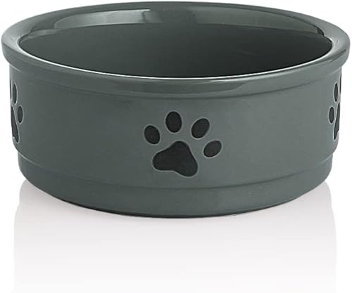 Miniatura 41 de Sweejar Cuencos de Cerámica para Perros, Plato de Comida para Perros Pequeños y Gatos, Cuenco de Porcelana Resistente para Mascotas para Comida