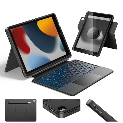 Amazon.co.jp: HOU Combo キーボードケース for iPad 第9世代 (10.2