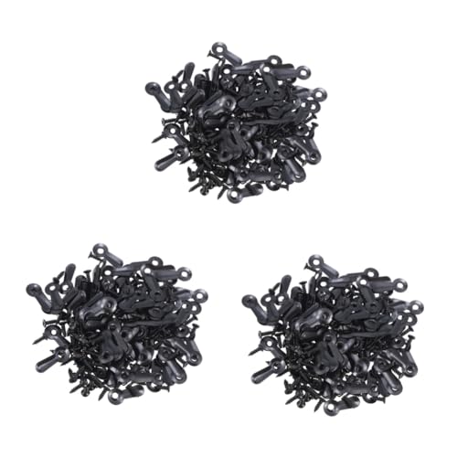 Image of Hohopeti 3sets Picture Hanging Kit Small Nails Hooks for Framing Frame Hangers Hanging Hardware for Wall Decor (12 Hooks) 100pcs*3