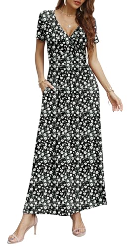 50% Off CATHY Women's Maxi Wrap Dress with Pockets - Image 2