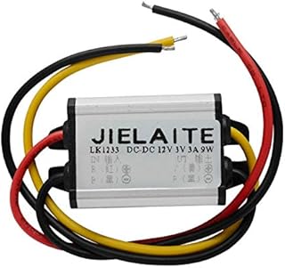 POWERTOOL Power Module, Waterproof DC Buck Converter 12V to 3V Power Supply Converter Module for Car LED Dispaly, Motor, A...