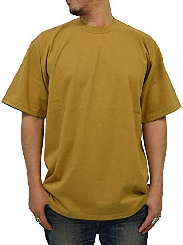 Amazon Pro Club プロクラブ 大きいサイズ メンズ Tシャツ 無地 M マスタード サングラス 通販