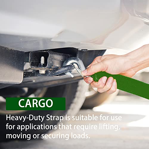 Image of Polyester Webbing Strap 16+Colors - 1 inch&1.5 inch&1.9 inch - 16.5 25 33 55 Yards Heavy Duty Webbing Roll, Flat Webbing Strap for Indoor&Outdoor Gear, Climbing, DIY Crafting, Repairing