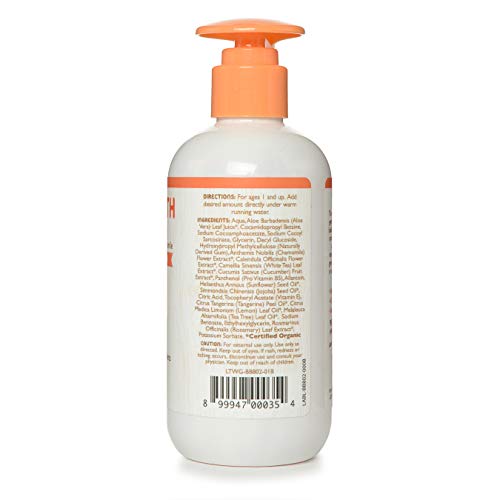 Image of Little Twig Bubble Bath, Baby Bath Essential with Natural Plant Derived Formula, Vegan, Gluten-Free, Paraben-Free, Happy Tangerine Scent, 8.5 fl. oz.