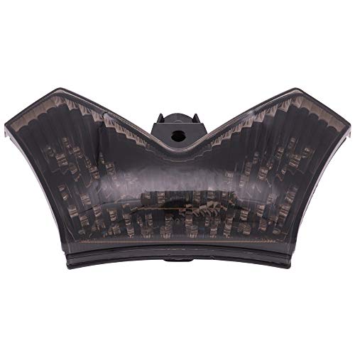 Motorrad integrierte LED-Rücklichtbremse Blinker Blinker Für Kawasaki ZX14 / ZX14R / ZZR1400 2006-2014 (Rauchlinse)