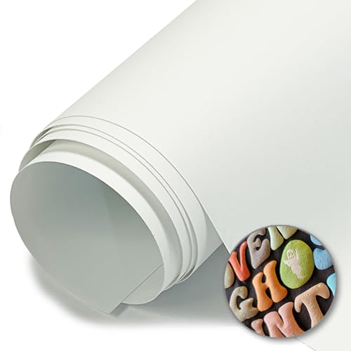 Heat Transfer Vinyl 4U Printable Puff 20 inch - 1 Yard (Requires Eco-Solvent Printer)