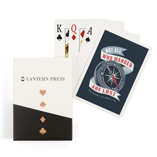 Mackinac Island, Michigan, Naipes Póker 52 cartas