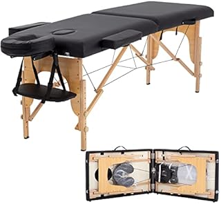 Massage Table Massage Bed Spa Bed 84 Inches Long Portable 2 Folding W/Carry