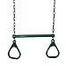Swing-N-Slide Extra-Duty Ring Trapeze Combo, Green