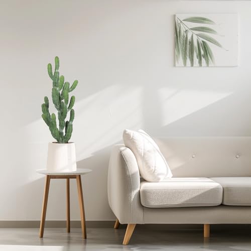 Yuwinron YR-MY1508 Artificial Cactus Plant 32 Inch Faux Desert Cacti Fake Cactus Potted Plant thumb #5