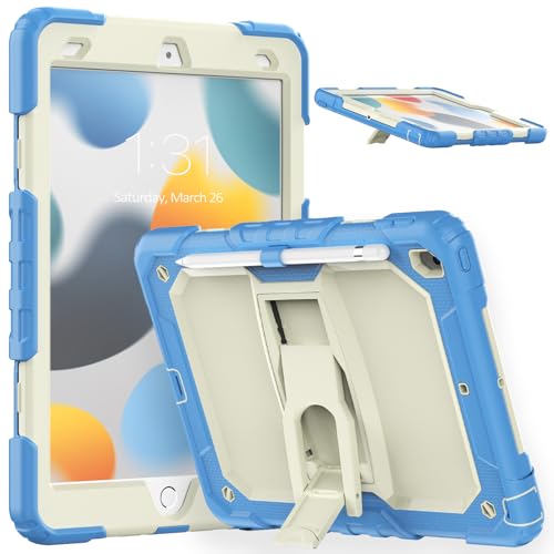 Coque iPad 7e 8e 9e génération antichoc étui de protection 10.2 pouces avec support