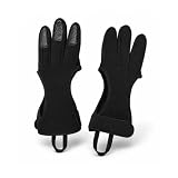 LUFFLOK 2 Stück Bogenschießen Handschuh Fingerschutz Bogenschießen