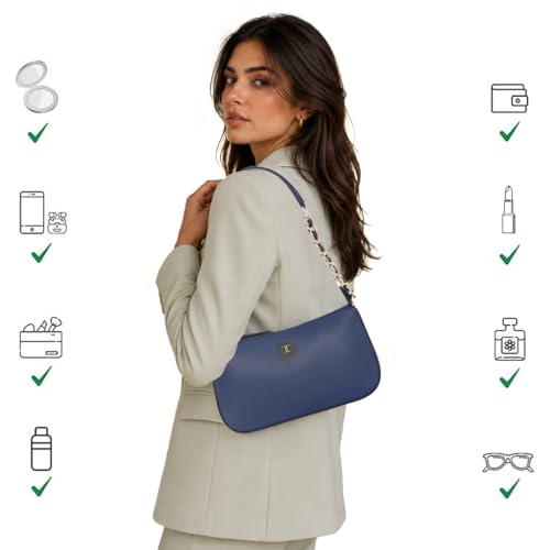 Image of ESBEDA Chain Handle Small Handbag | Ladies Purse | Stylish Handbag | Gift Bag For Women
