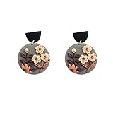 fimo ohrringe kaufen Inspirationsquelle:   Handgemachte Blumen symbolisieren Unabhängigkeit und Persönlichkeit und das Streben der Menschen nach Perfektion im Leben. Unsere Ohrringe hoffen, dass jede Frau schöne Dinge glücklich umarmen kann.