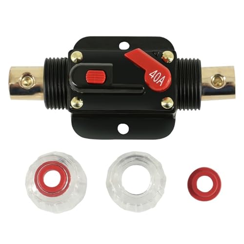 Fusible réarmable de 100A pour stopper les courts-circuits et sécuriser le câblage 12V - 4