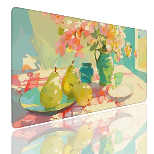 Mouse pad mat extra large 900x300mm de haute précision avec texture premium