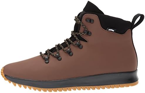 Native Shoes Men's Ap Apex Boot Rain, Howler Brown CT/Jiffy Black/NAT Rubber, 8 M US | Image 7