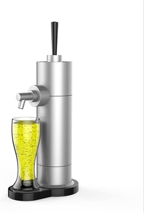 Amazon ビールサーバー スタンド型ビールサーバー ビール泡立て機 缶ビールサーバー超音波式 クリームフォーム 超微細泡 家族での使用 ビールサーバー スタンド型 クリーミー泡が長持ち ビールサーバー オンライン通販