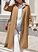 Tankaneo Womens Long Trench Coat Single Breasted Oversized Windproof Overcoat Fashion Outerwear