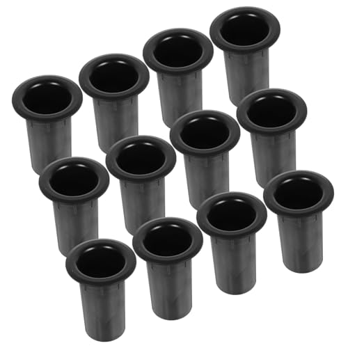 Angoily 12pcs Plastic Woofer Box Port Tubes for Bass Speaker Systems Speaker Accessories for Improved Sound Quality and Low-Frequency Output