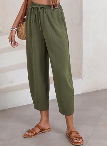 Image of EVALESS Women's High Waisted Wide Leg Palazzo Trousers