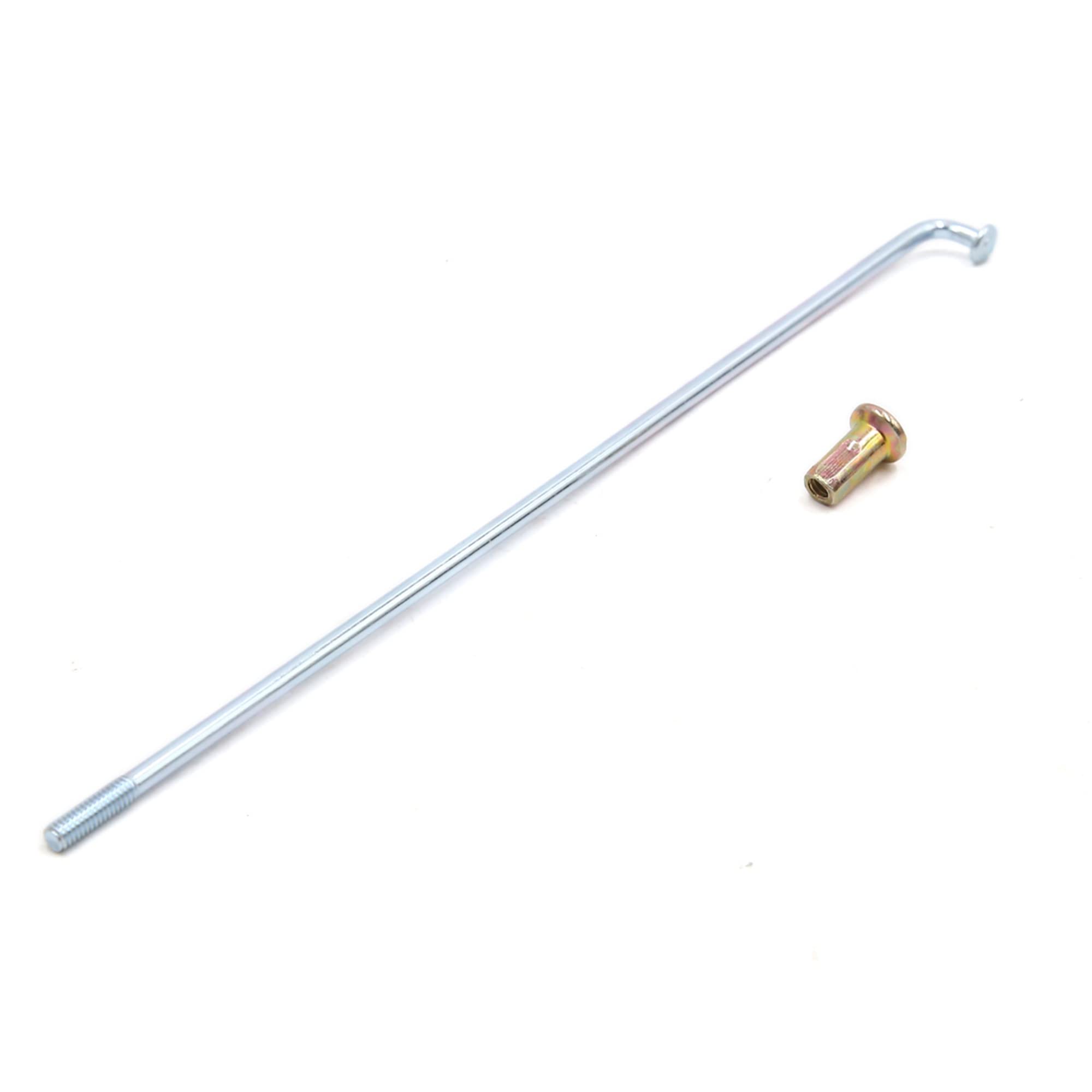 Sourcingmap Set di 72 raggi per ruota moto argento 3 mm 160 mm
