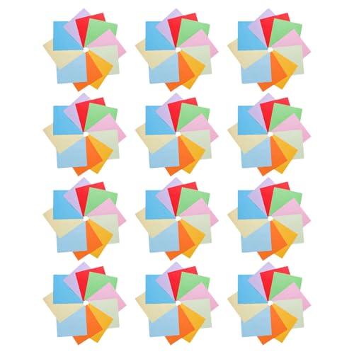 Papier origami carré double face Alipis pour réussir tous vos pliages faciles