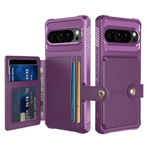 Funda libro Google Pixel 9 Pro morada para organizar tu día a día 2