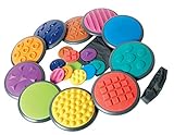 Gonge Taktile Scheiben Komplett-Set Tastsinn fördern Kinder mit Hände u. Füße