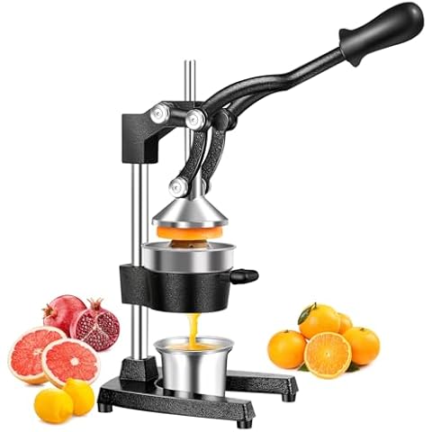 TONGCHANT Cast Iron Orange Juice Squeezer Cover