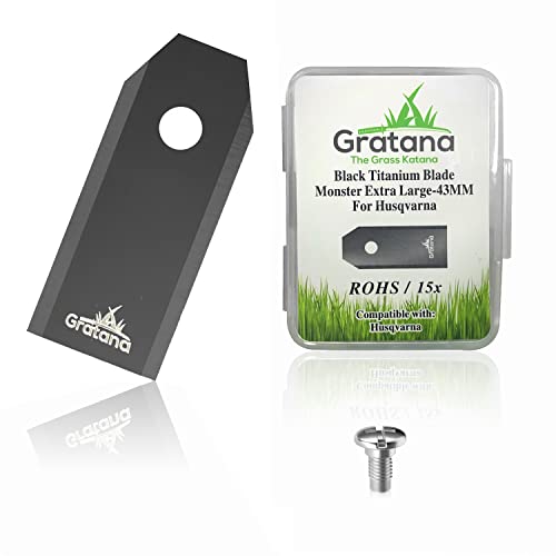 Gratana - Robotic Lawn Mower Blade (15, for Husqvarna -