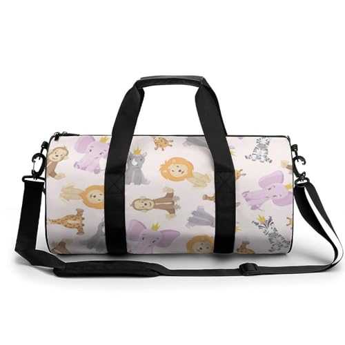Sac de voyage singe lion girafe idéal pour vos weekends nature et camping