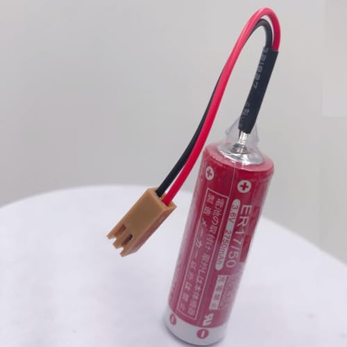 50 baterías ER17/50 3.6V 2750mAh con enchufe marrón miniatura 5