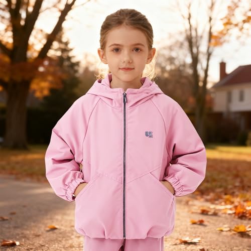 Image of Kids Toddler Waterproof Puffer Jackets Zip up Insulated Warm Windproof Coats Boys Girls Hiking Windproof Outwear