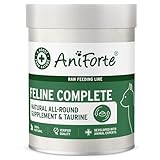 AniForte Barf Complete Cat 100g – All-Round Nutrient Supplement with Omega 3, Brewer's Yeast, Taurine Powder, Rich in Vitamins & Minerals, BARF/Raw Feeding for cats