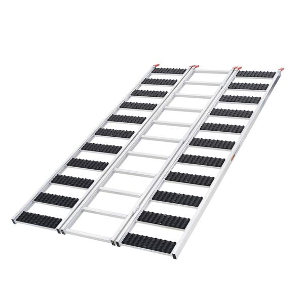 Black Ice 7' 10" Folding Snowmobile/ATV Ramp, 1,500 lb Cap