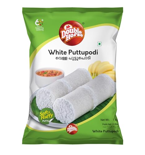 Double Horse White Puttu Powder 1Kg
