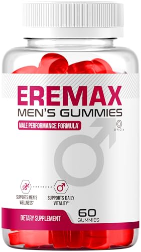 Eremax Gummies - Official EreMax Gummys Advanced Premium Formula Support Maximum Strength, All Natural Ingredients Vitamins for Overall Health & Wellness Reviews, 60 Gummies for 1 Month