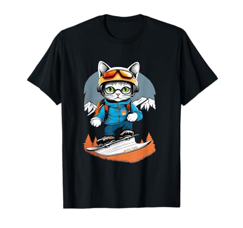 Cat Skiing and Snowboarding in Park City UTAH T-Shirt