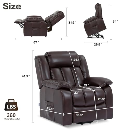 Sillón ergonómico reclinable con puerto USB miniatura 2