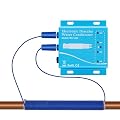 Electronic Water Descaler System, Whole House Water Softener Alternative, No Salt, Limescale Prevention (Blue)