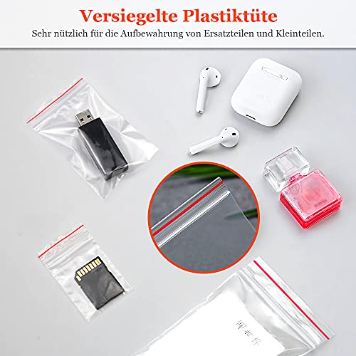 Auckpure 600 sacchetti con chiusura a pressione