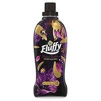 Fluffy Concentrate Liquid Fabric Softener Conditioner, 1L, 50 Washes, Spice Allure, Fragrance Temptations