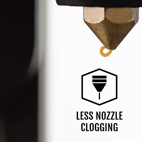 HATCHBOX PETG 3D Printer Filament, Dimensional Accuracy +/- 0.03 mm, 1 kg Spool, 1.75 mm, Gold