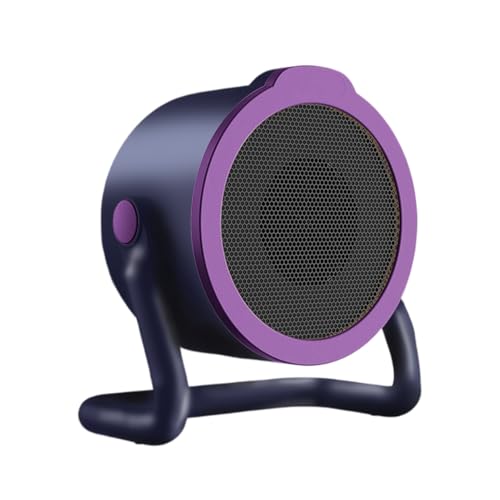 Patifirst Radiateur Électrique,Chauffage Intelligent 500W Silencieux,Ventilation Tournante 360° pour Maison Chambre Bureau Garage Tente - Salon Bureau Garage Chambre Étude Tente Dortoir