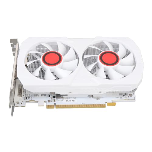 VBESTLIFE 8-GB-Grafikkarte, GDDR5 256-Bit-GPU, 1206/1500 MHz PCIE 2.0 16X Gaming-Grafikkarte, Desktop-Computer-Grafikkartenunterstützung für DirectX 11