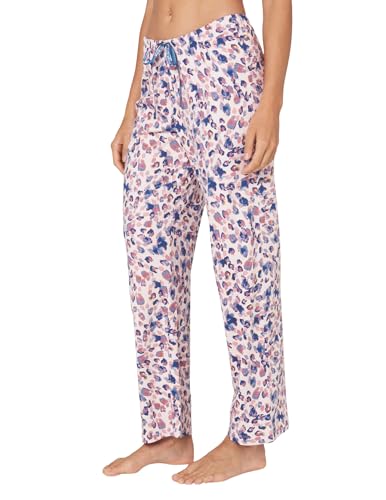 Image of HUE Women's Sleep and Lounge Pajama Separates, Late Summer & Fall Collection, Rose Quartz Leo Swirl - Sleep Pant, Medium