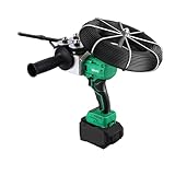 Elektriker-Besaitungsmaschine, Vollautomatische Wandanschlusskabel-Elektrolade-Einfädelmaschine Starke Zugkraft(2 battery)